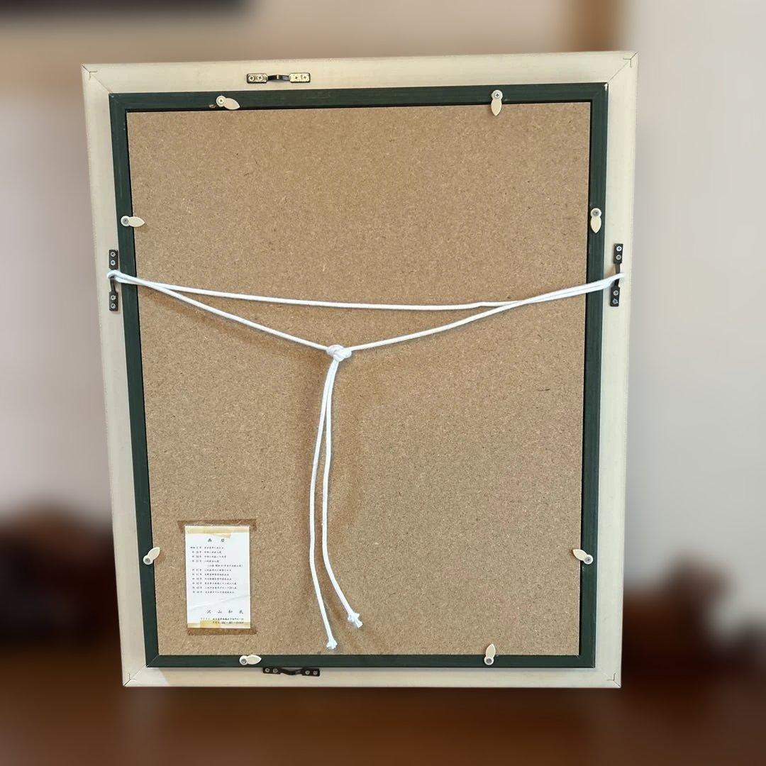 けいとうの油絵、沢山和民、深い赤が美しい。 - メルカリ