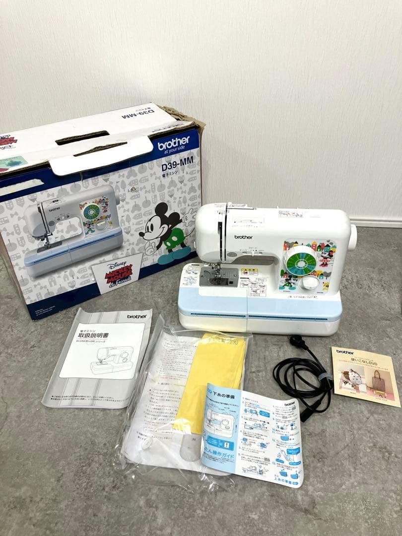 brother ブラザー D39-MM ミッキーマウスデザイン電子ミシン - メルカリ