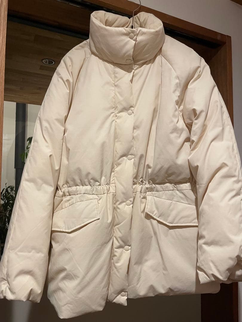 R様 anuke Standcollar Down Coat アイボリー 38 - メルカリ