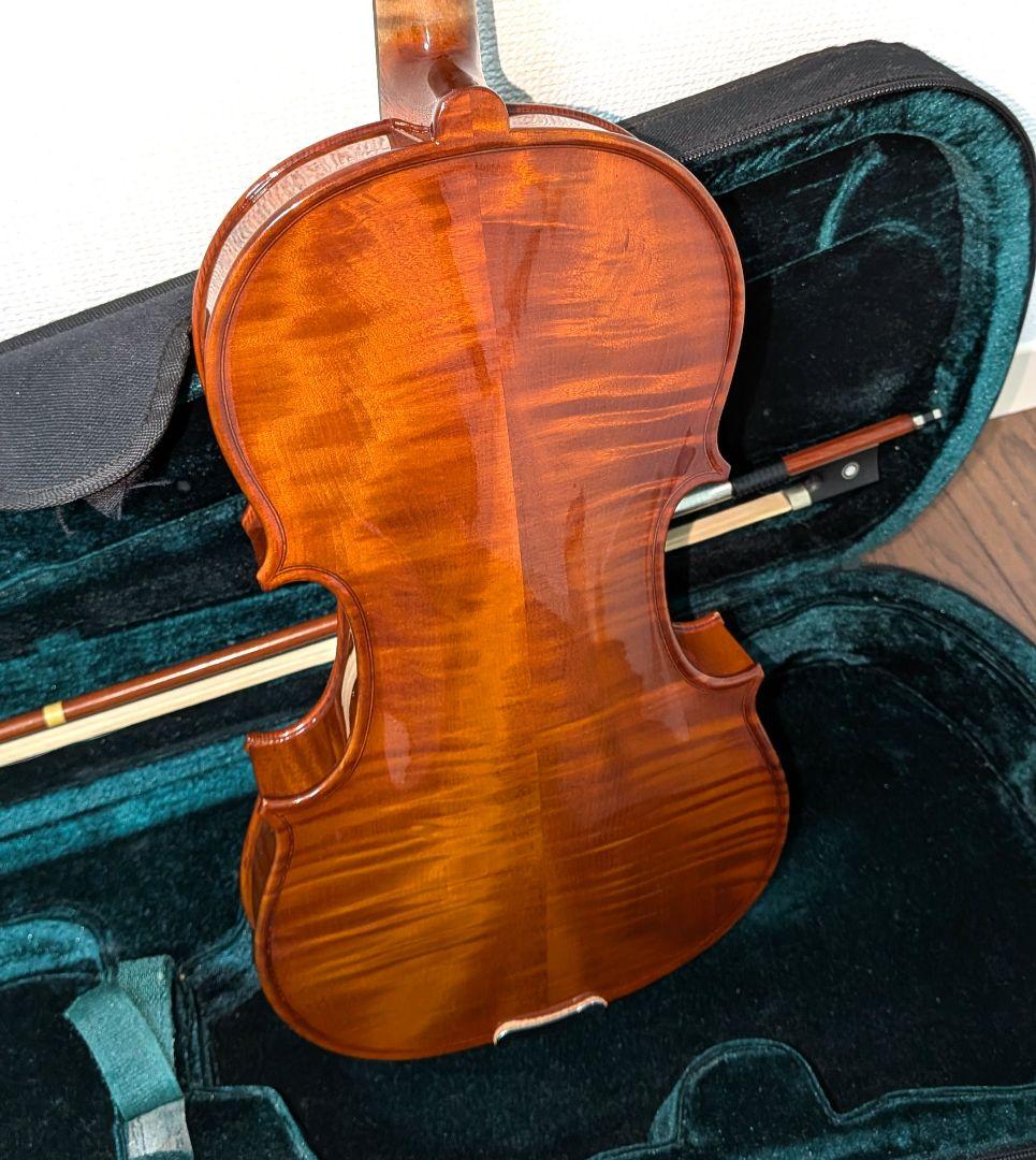 美虎杢 バイオリン 4/4サイズ ケース・弓・肩当て付 楽天市場】GCV-80F バイオリン セット 欧州材 アンティーク仕上げ