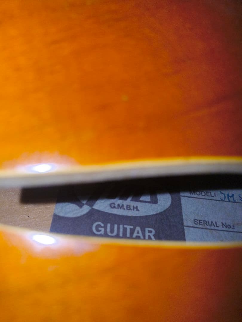 S*m様 「詳細不明」Jms a-500s フルアコ　フルアコースティックギター