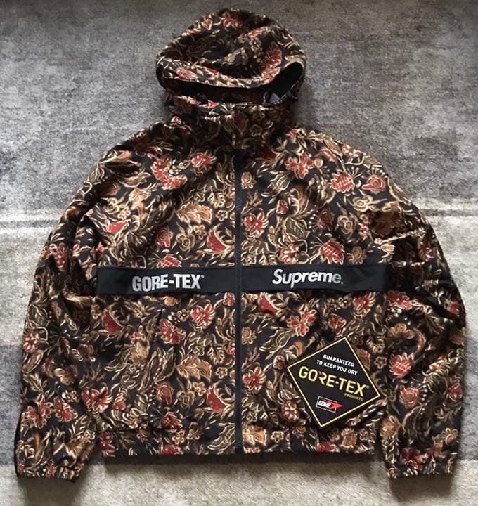 新品未使用タグ付き 窪塚洋介さん着用 Supreme 花柄 マウンテン