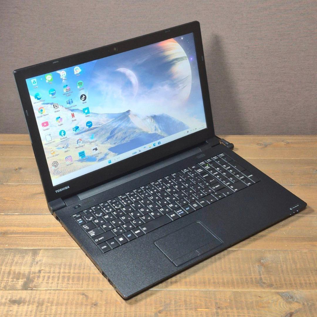 在宅ワーク 初心者向け設定済 Windows11 ノートパソコン SSD 159