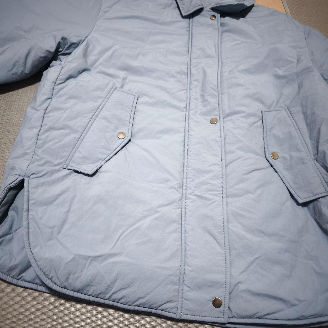 アダムエロペ サステナブル パデットシャツブルゾン 美品 広瀬アリス