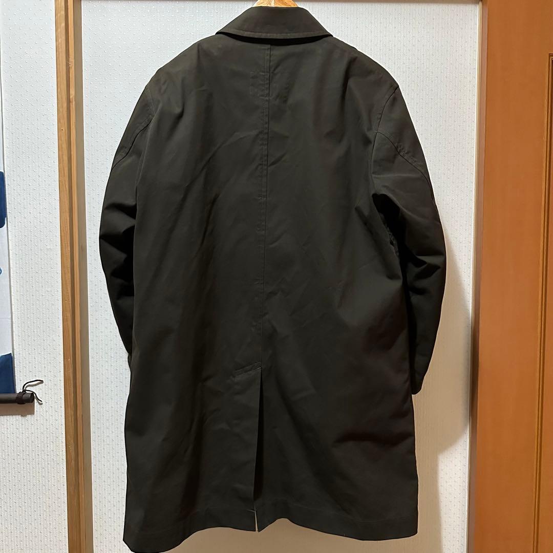 MHL. コットンナイロン ステンカラーコート ブラウン - メルカリ