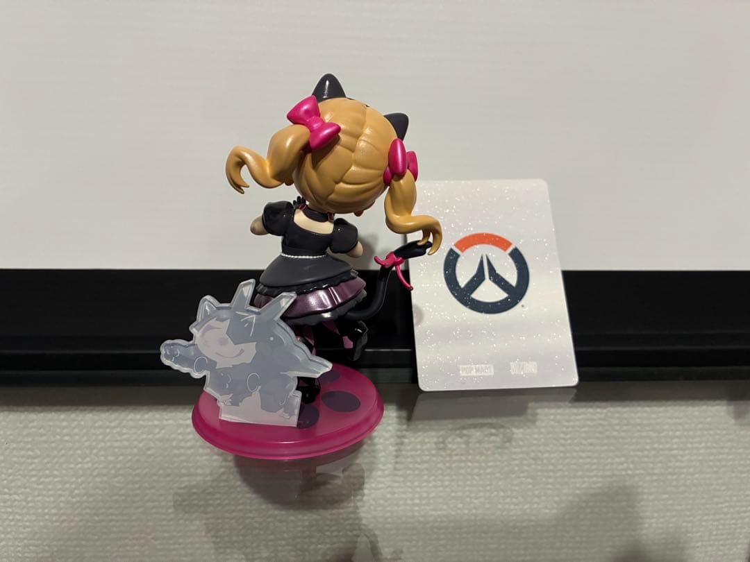 オーバーウォッチ　D.VA フィギュア　シークレット　黒猫