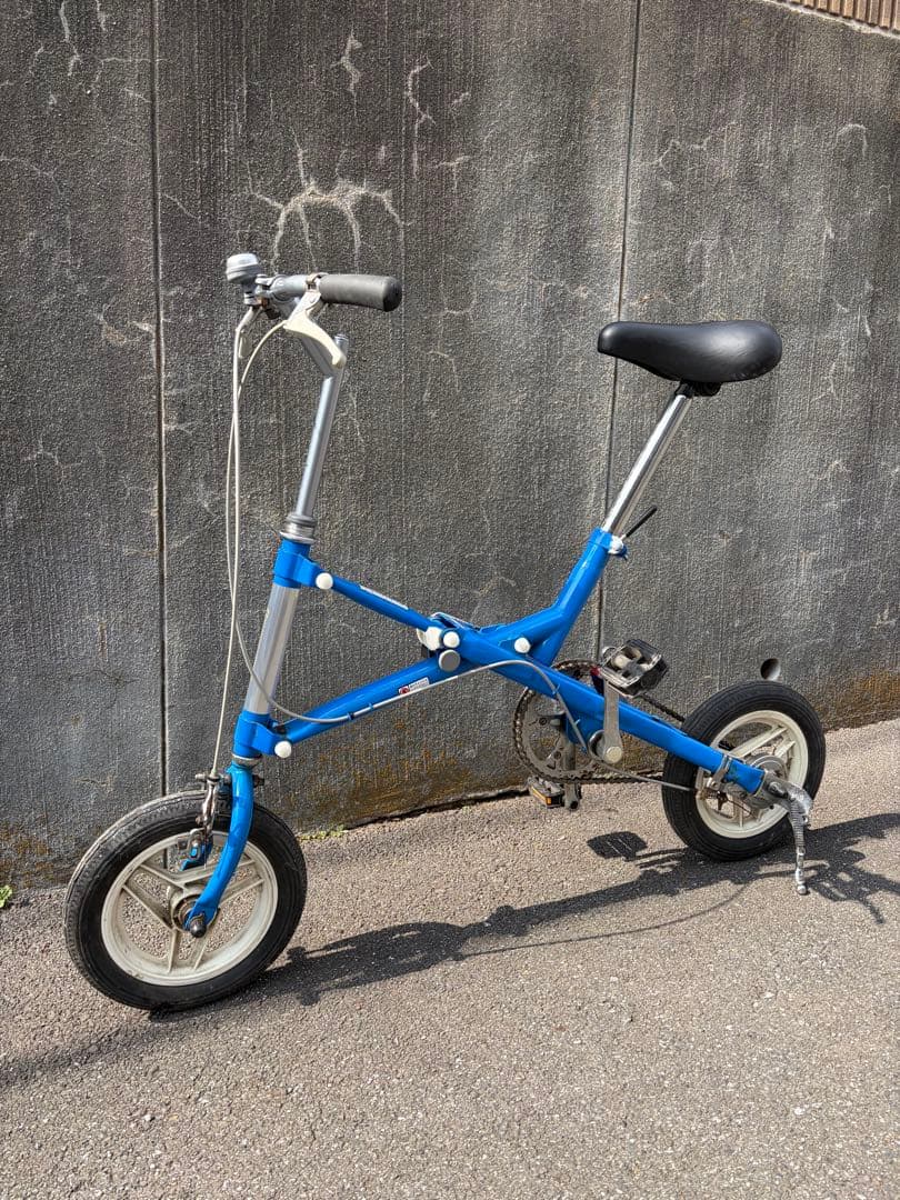 ☆ ブリヂストン トランジット コンパクト 折りたたみ自転車 青
