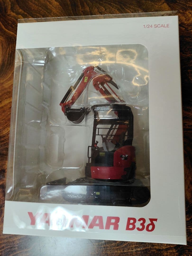 YANMAR B3δ ミニショベル ミニチュアダイキャスト 1/24 建機 - メルカリ
