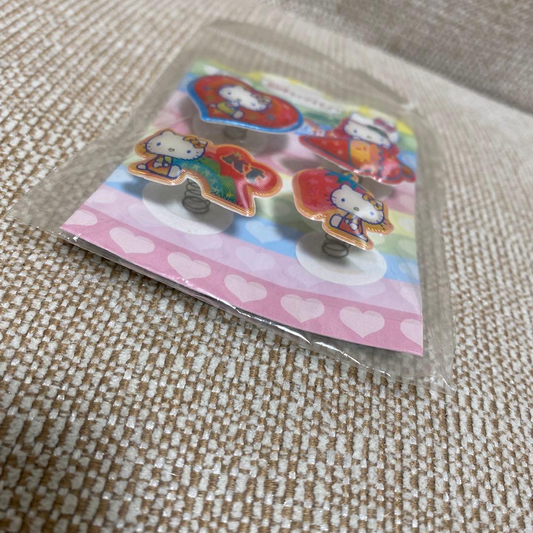 【希少】【レトロ】HelloKitty ハローキティ　ゆれるシール　未開封