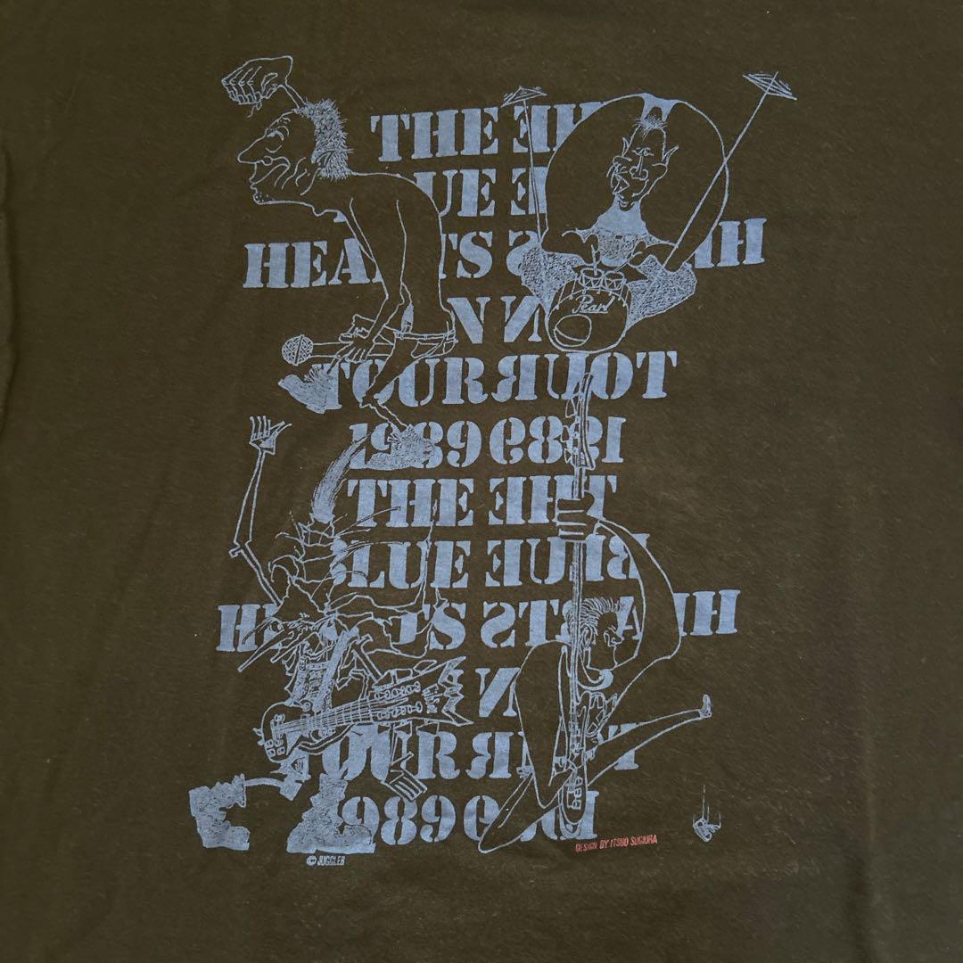 ヴィンテージ　ザ ブルーハーツ　1989 ON TOUR Tシャツ