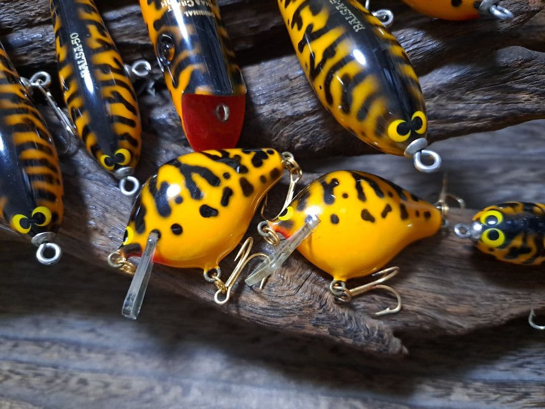 実釣未使用 美品 バルサ50 イエローコーチドッグ 9個セット - メルカリ