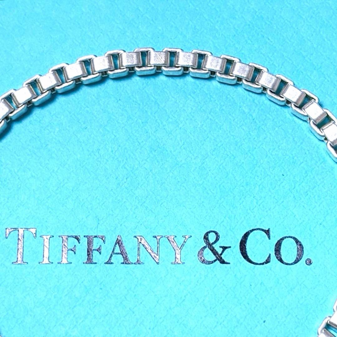 美品】19.5cm Tiffanyティファニー ベネチアン ブレスレットSV - メルカリ