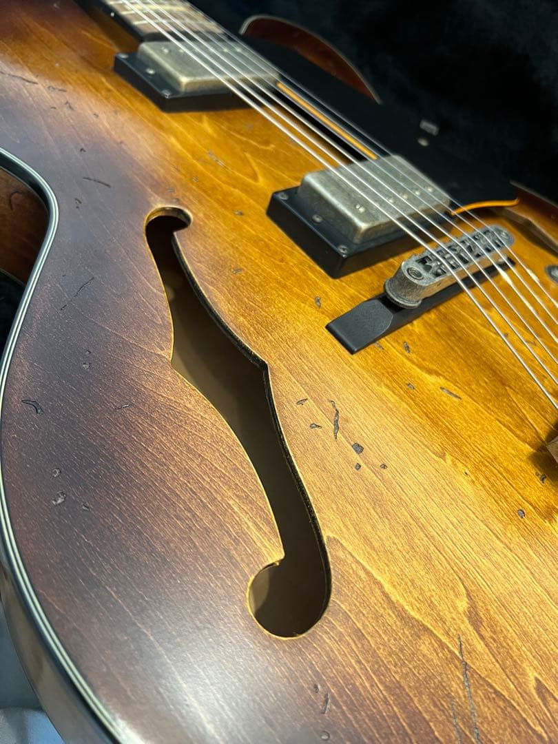 Ibanez afv10a フルアコ レリック加工品 アイバニーズ - メルカリ