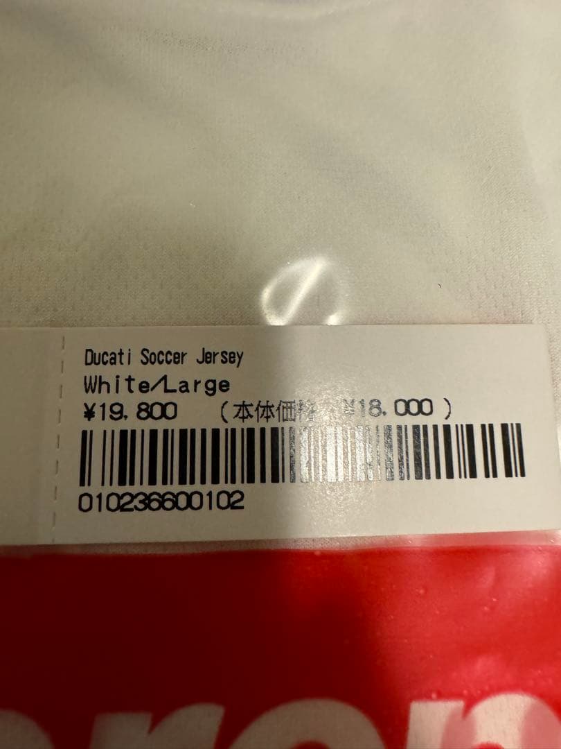 ウェア Supreme x Ducati Soccer Jersey \"White\"
