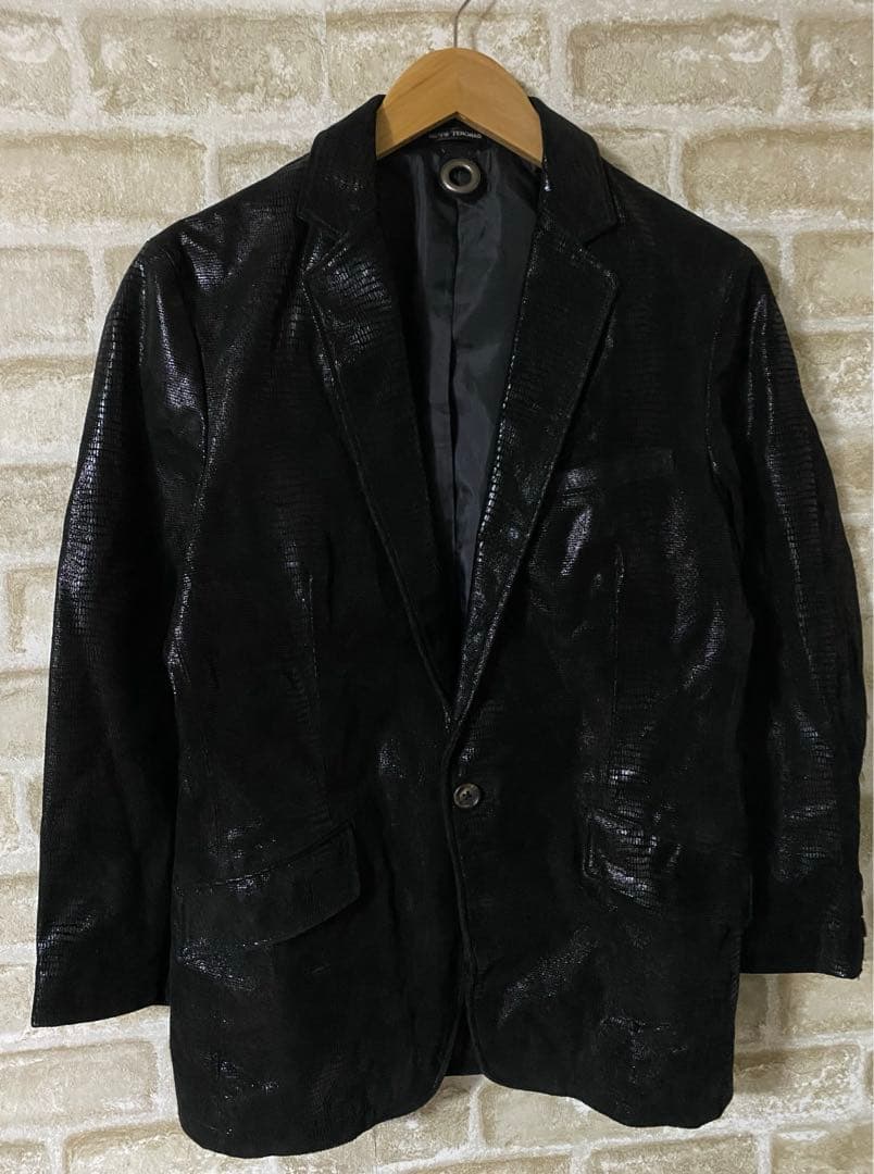 MEN'S TENORAS メンズM レザージャケット革ジャケットリザード