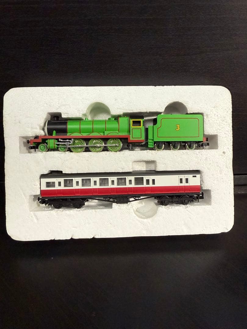 <ジャンク>NゲージTOMIX きかんしゃトーマス　ヘンリー急行セット　外箱欠品