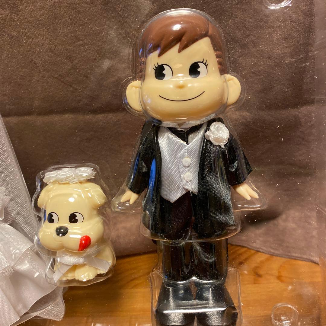 未使用新品！ペコちゃん人形ウェディングペコポコ&ドッグ人形 - メルカリ