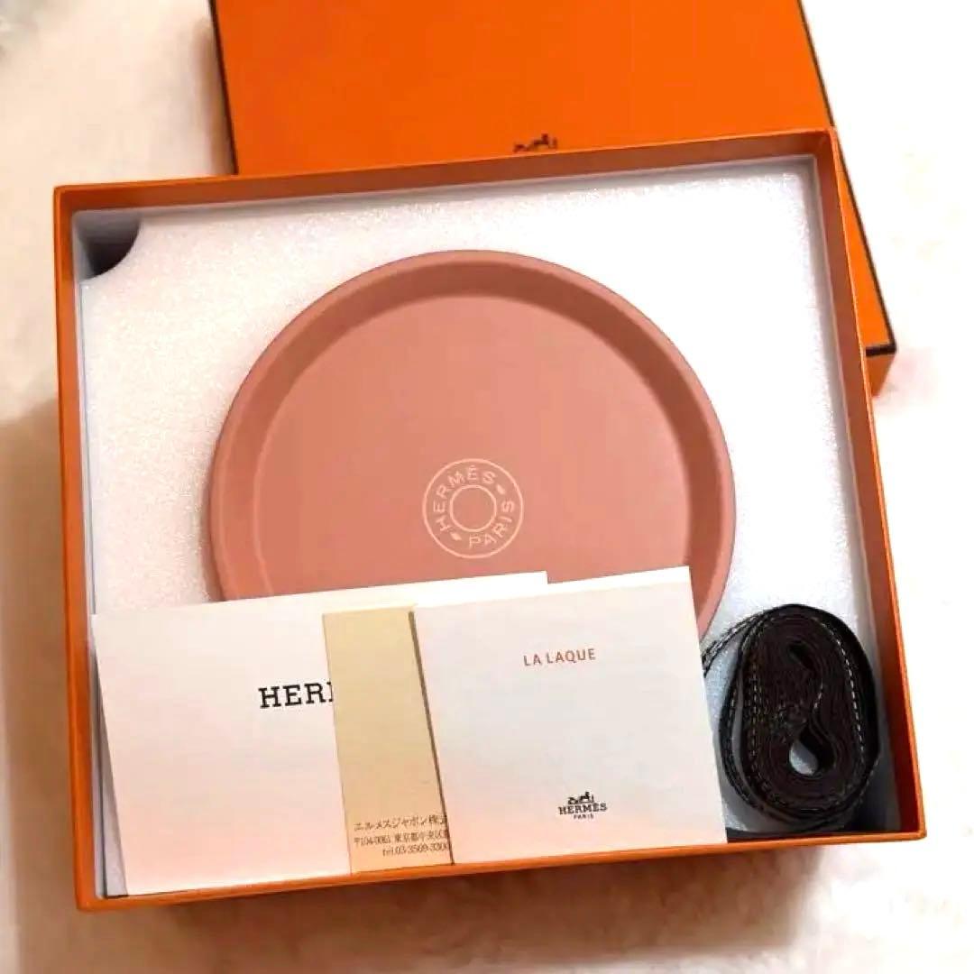 新品未使用☆ HERMES ピンク ブドワールボックスMM 小物入れ