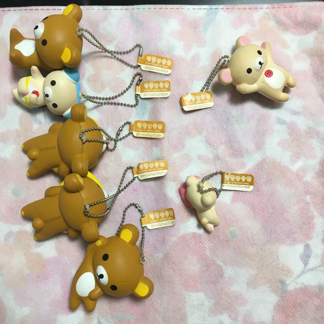 サンエックス リラックマ コリラックマ スクイーズ マスコット キー