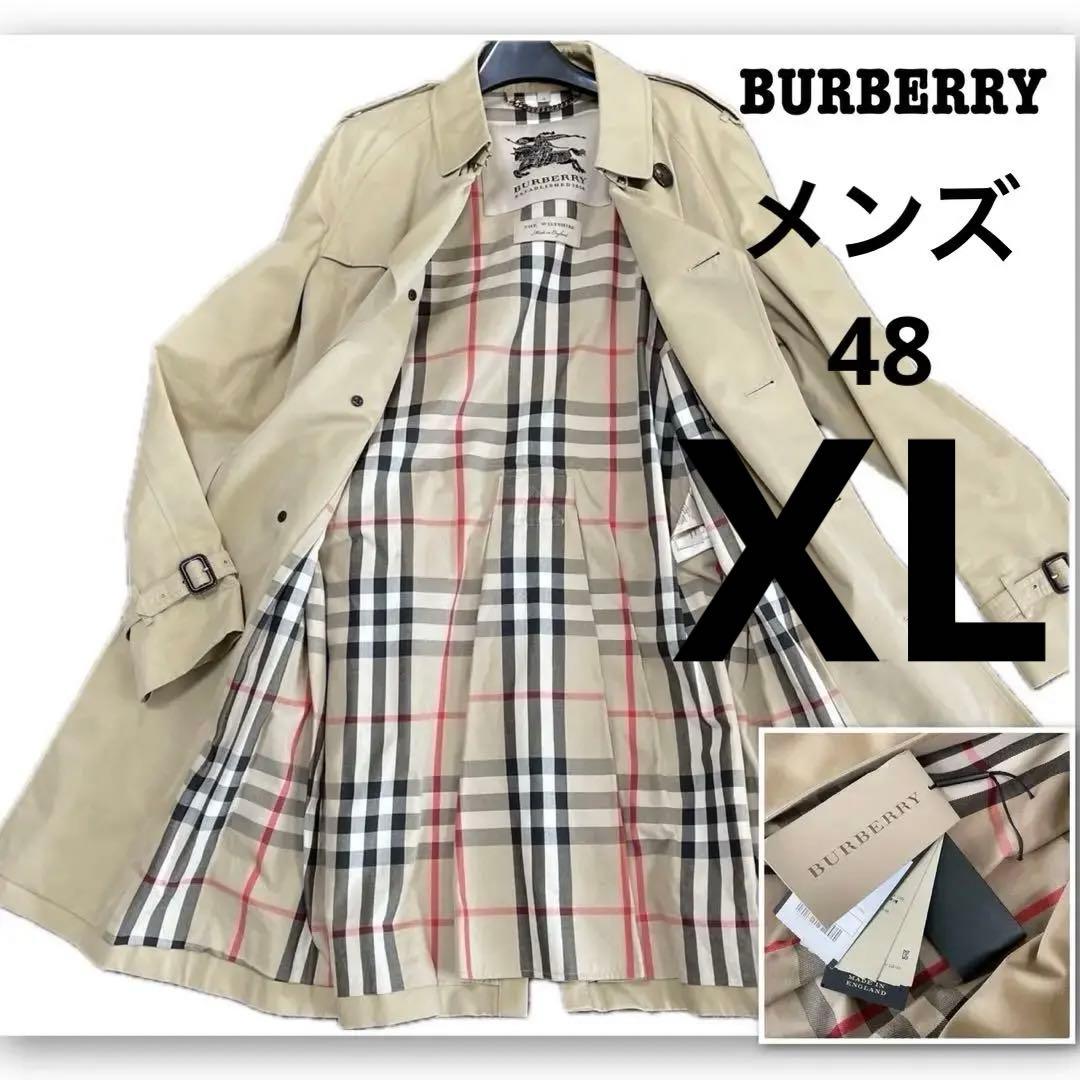 超美品バーバリートレンチコートBURBERRYメンズ48 - メルカリ