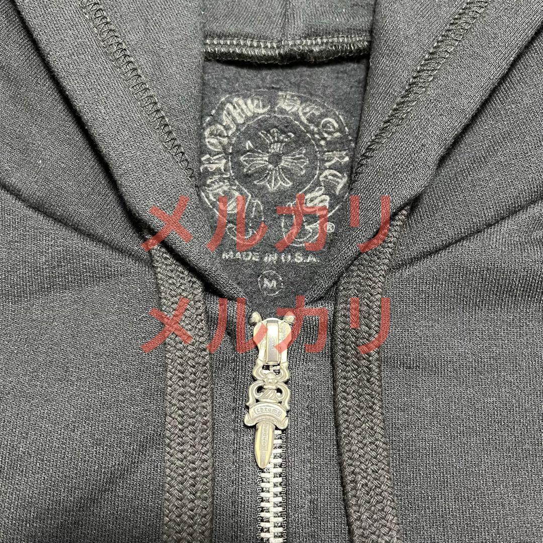 ピンクM クロムハーツ ジップアップ パーカー フローラル クロス