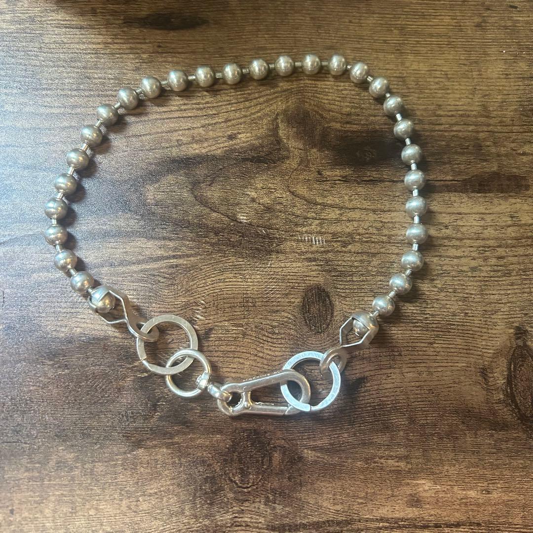 takato着用】MARTINE ALI シルバーボールチェーンネックレス - メルカリ