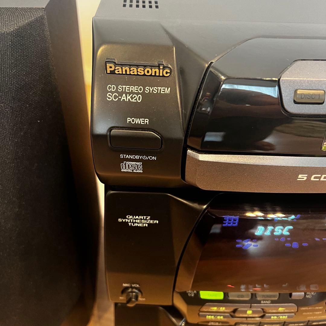 良好 Panasonic マッシュ SC-AK20 5チェンジャー 現状渡し - メルカリ