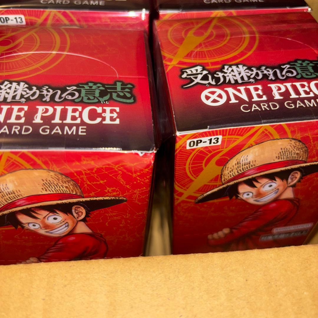 ワンピース カードゲーム 受け継がれる意志 4BOXセット