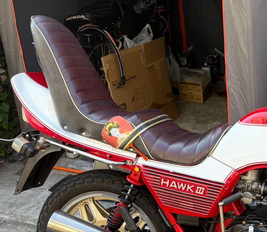 CB400N CB250N ホーク3三段シート - メルカリ