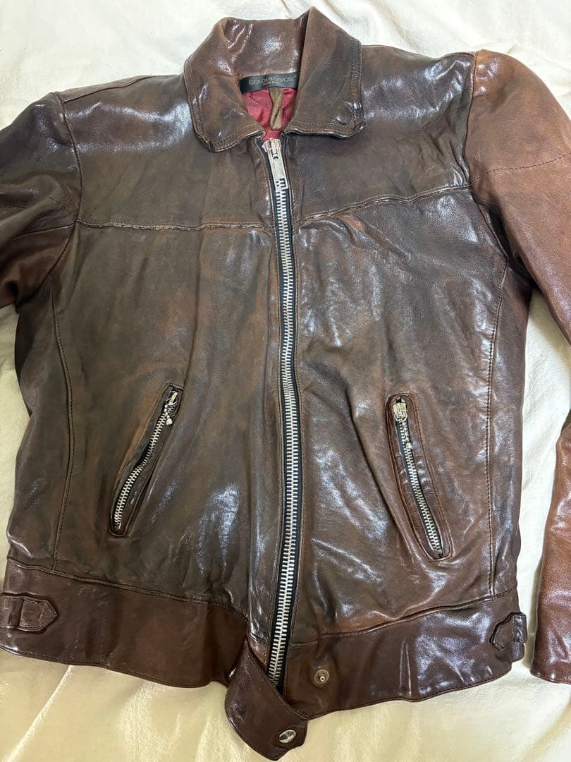 かっちゃん専用】 稲葉浩志着用 GOLDEN GOOSE ライダースジャケット