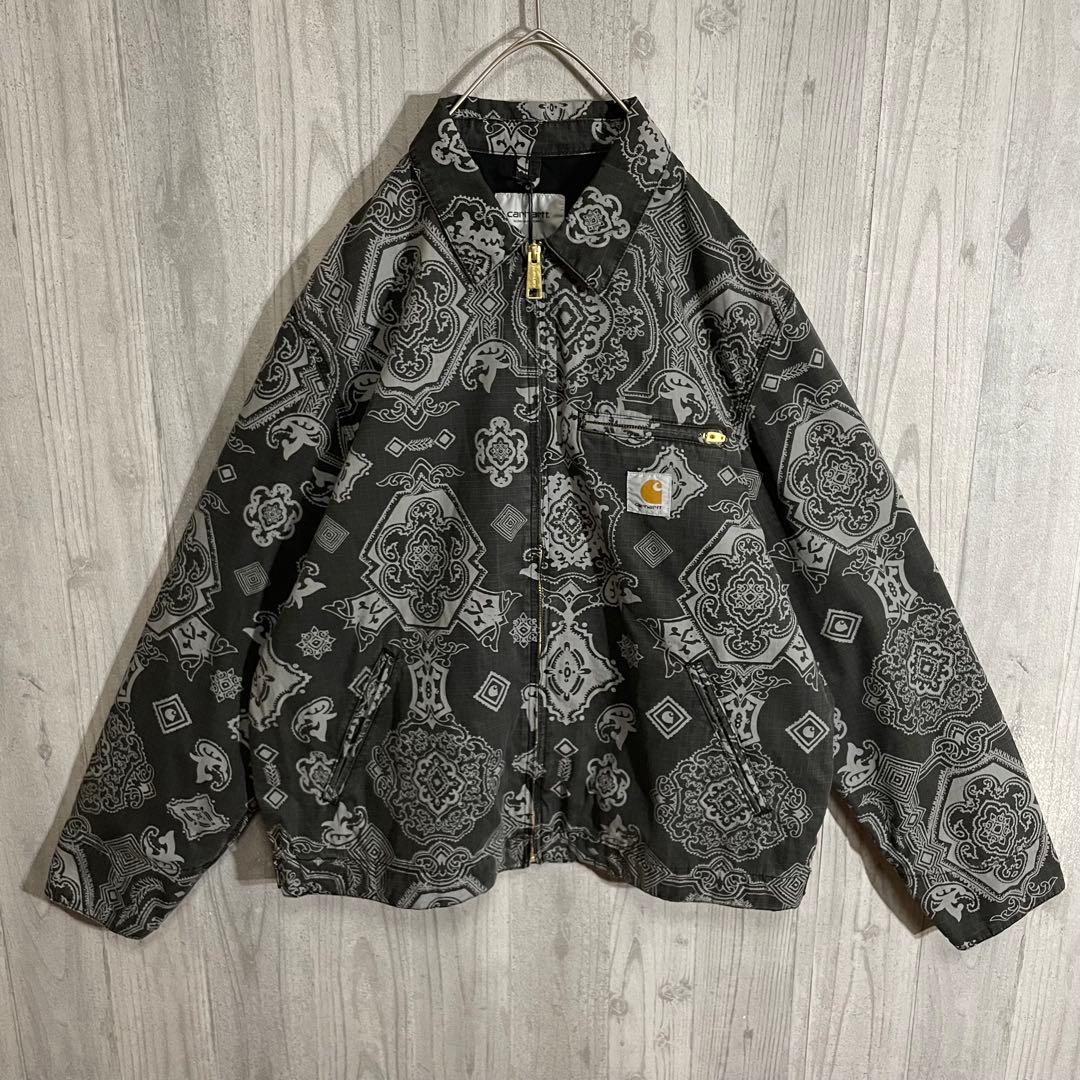入手困難】カーハートダブルアイピー ペイズリー総柄 デトロイト