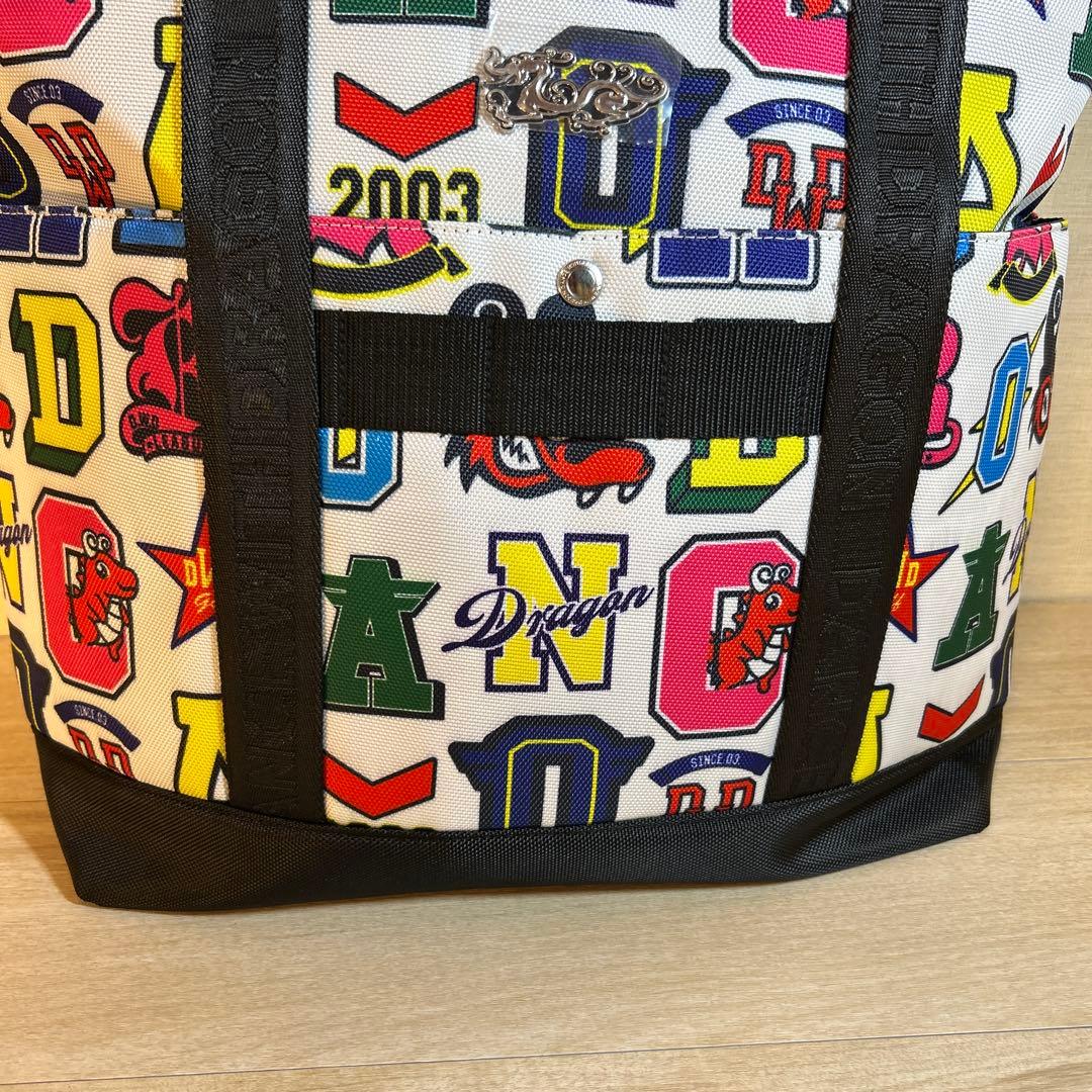 ダンスウィズドラゴン バリスティックプリント トートバッグ ゴルフバッグ