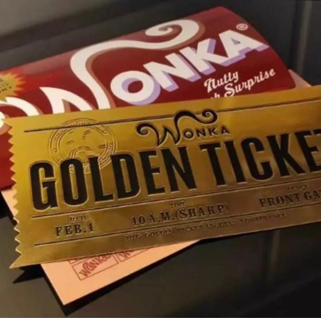 チャーリーとチョコレート工場 ウォンカチョコレート ゴールデン