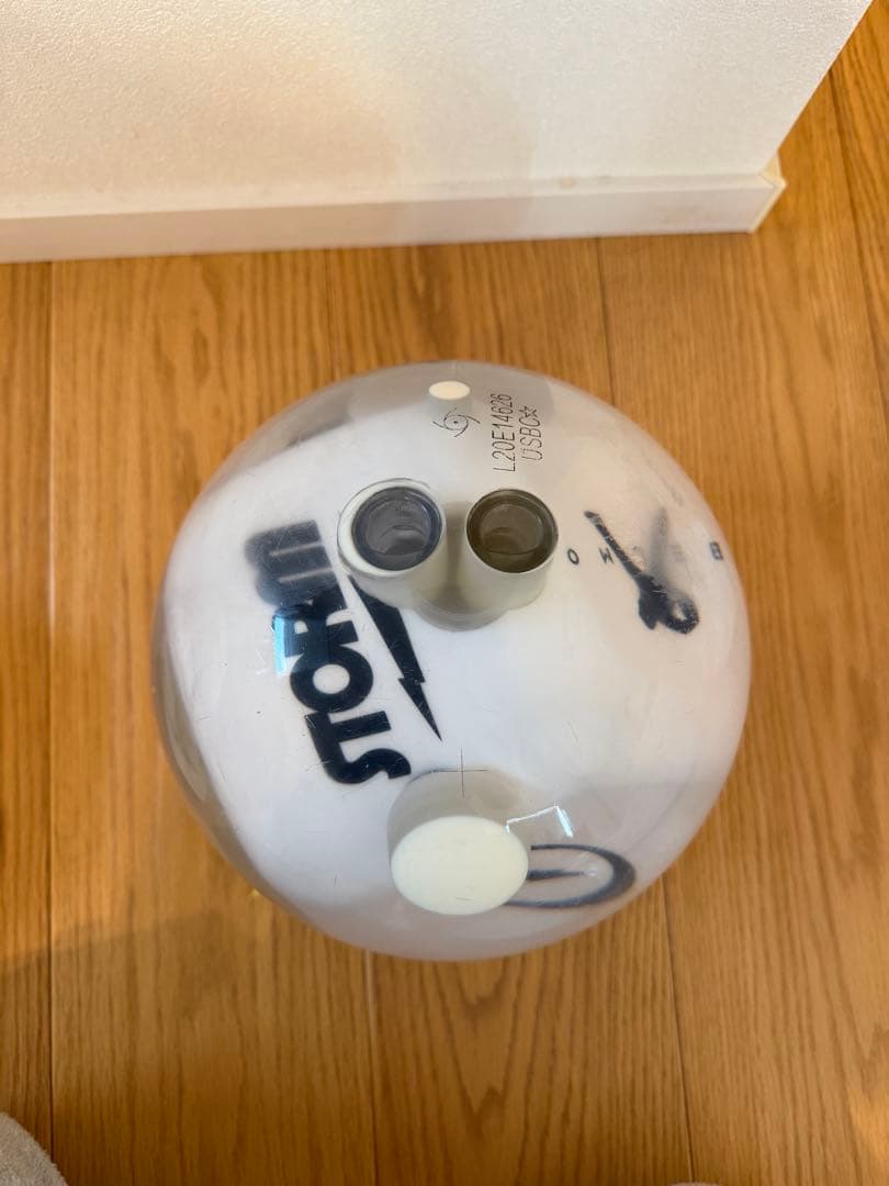 STORM BELMO ボウリングボール ホワイト クリアストームベルモ - （販売終了）ボウリングボール （生産終了品