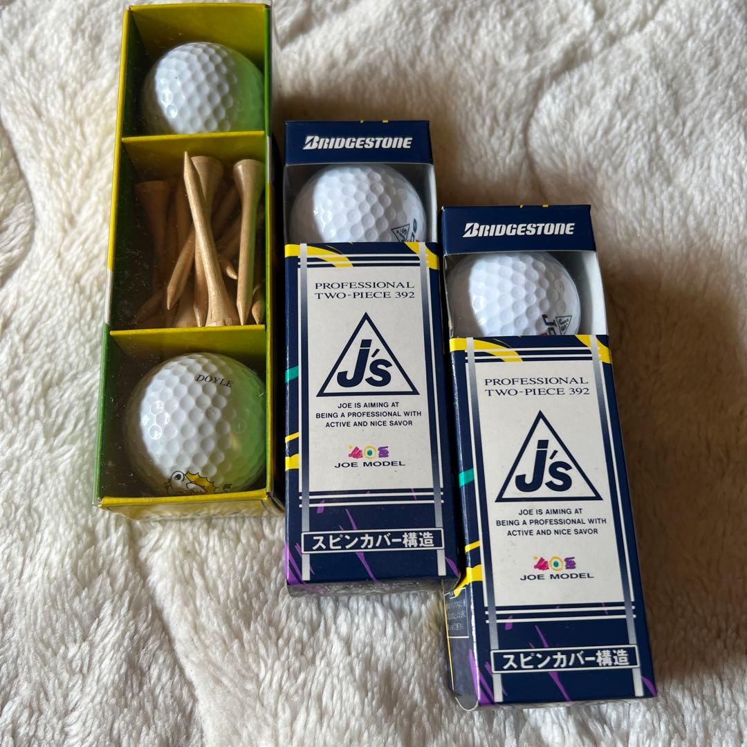 新品未使用品〛ジャンボ尾崎モデル ゴルフボール3個入れ×2箱