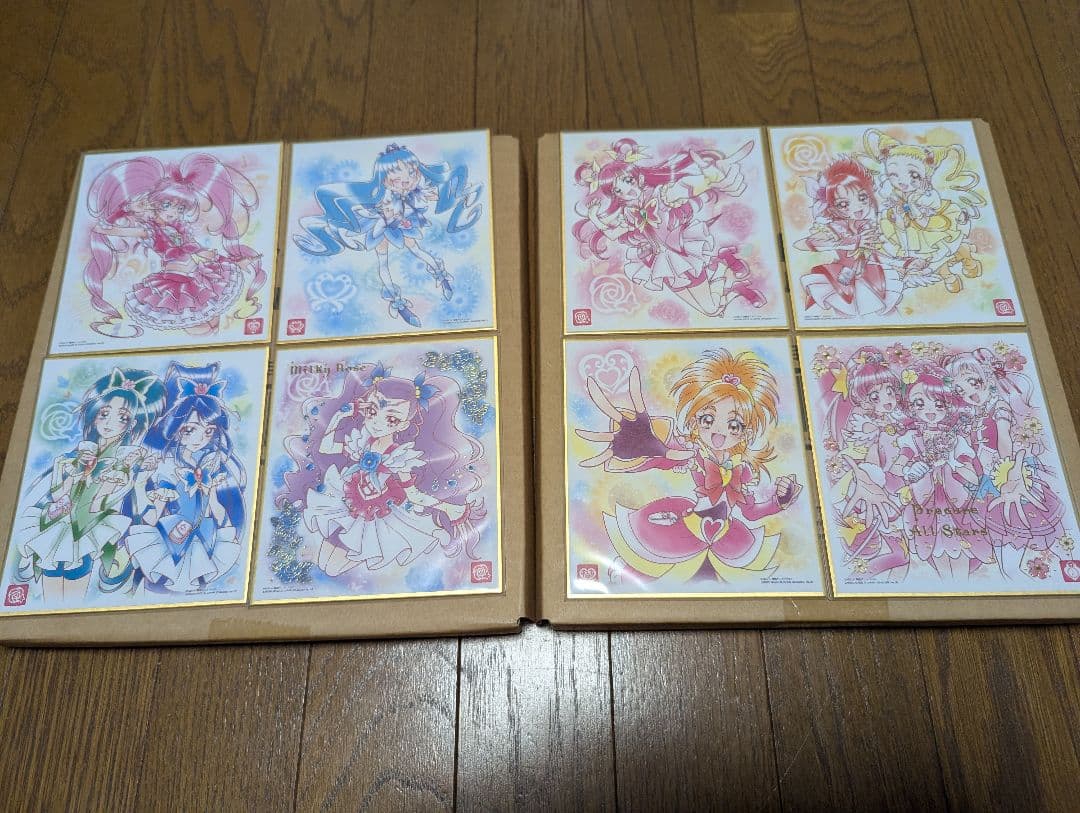 【ryui】プリキュア 色紙ART　コンプセット