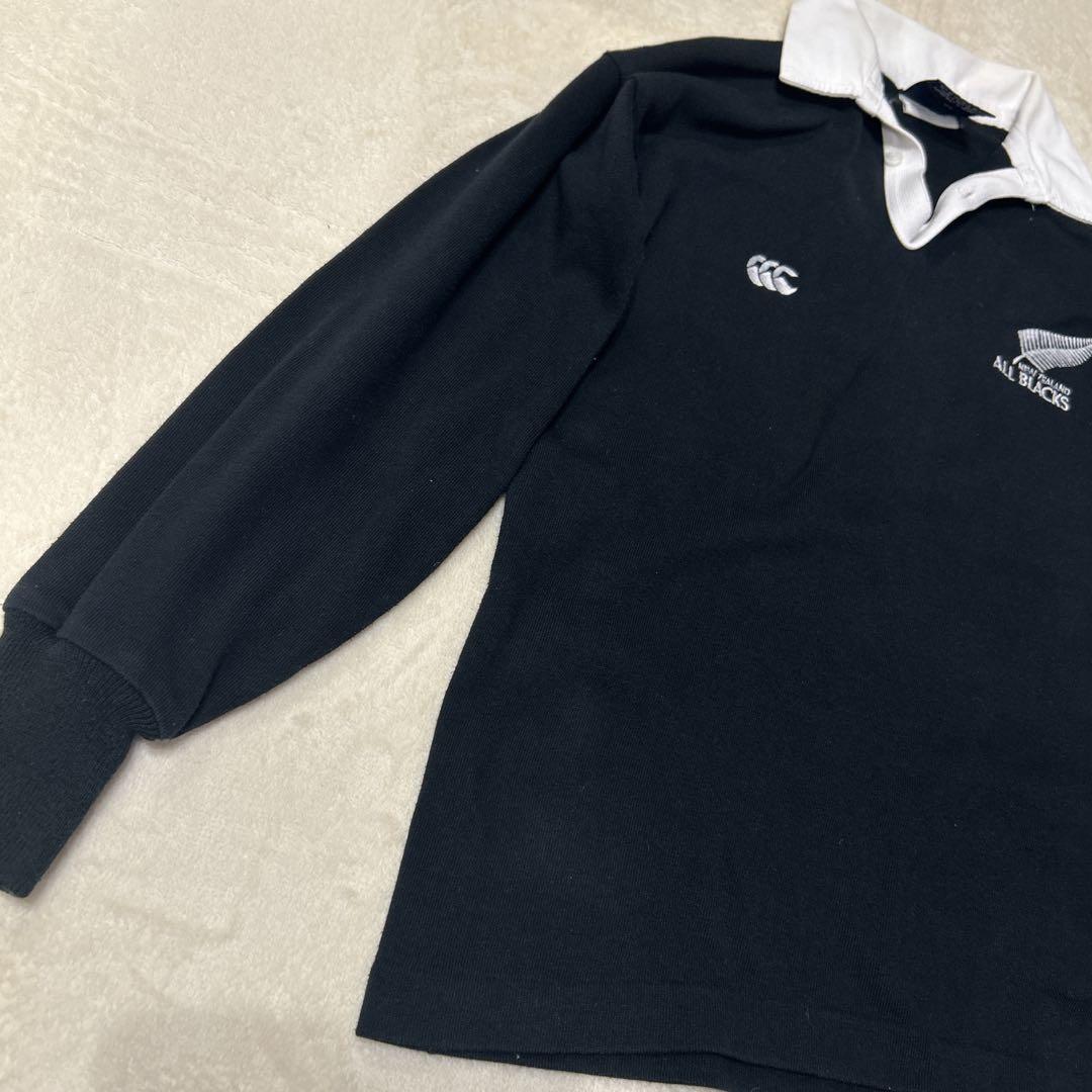 ☆稀少90sオールブラックスALL BLACKS ラグビージャージ カンタベリー