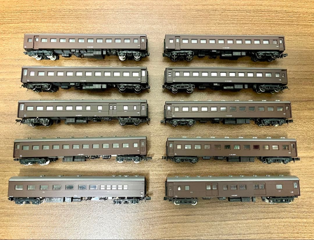 【KATO】旧型客車 茶色10両セット KATO 旧型客車セット茶 | おん鐵 - 楽天ブログ