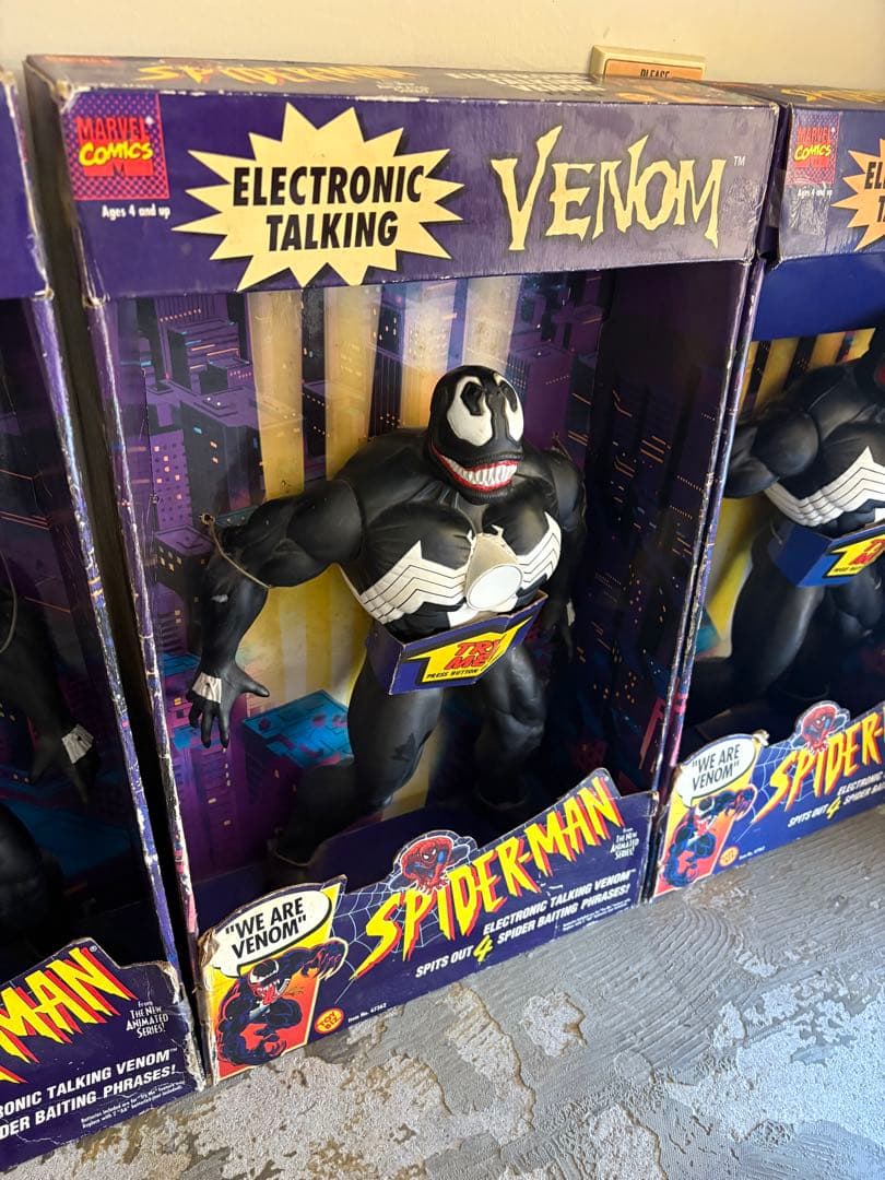 アメコミ -TOY BIZ- ELECTRONIC TALKING VENOM