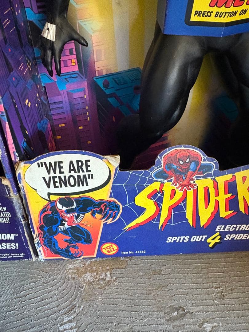 アメコミ -TOY BIZ- ELECTRONIC TALKING VENOM