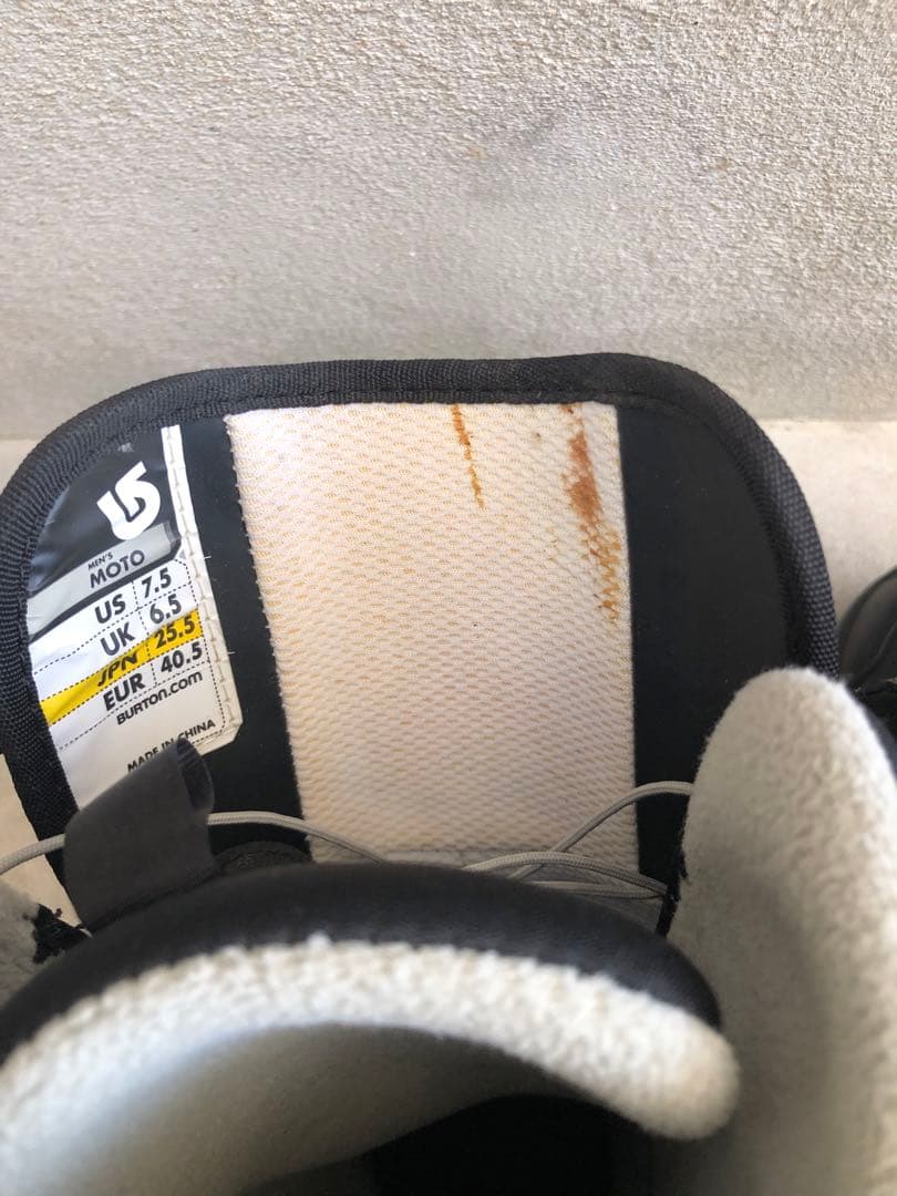 【着用1回】Burton moto バートン スノーブーツ　ブーツ　25.5cm