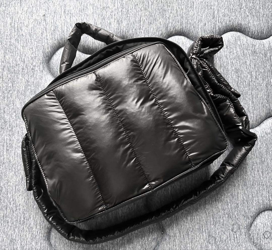 《calin》カラン マザーズバッグ ブラックショルダーバッグ 斜め掛け 美品