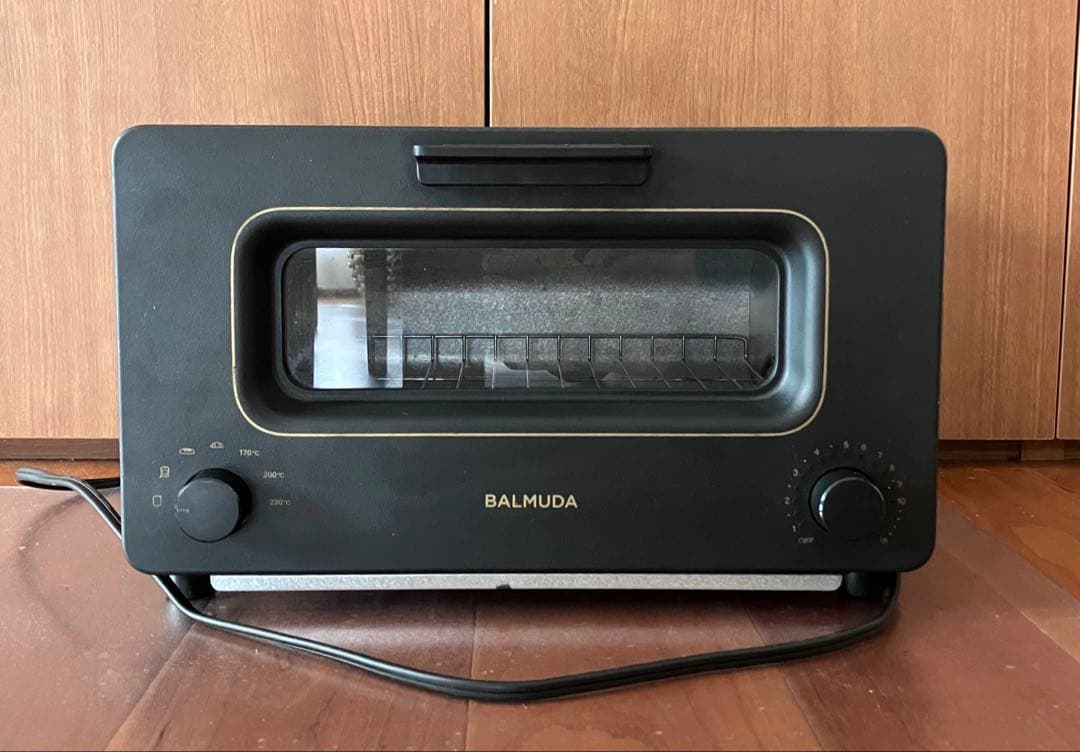 【tomato様】BALMUDA スチームトースター ブラック バルミューダ スチームトースター ブラック K05A-BK(ブラック): OA機器