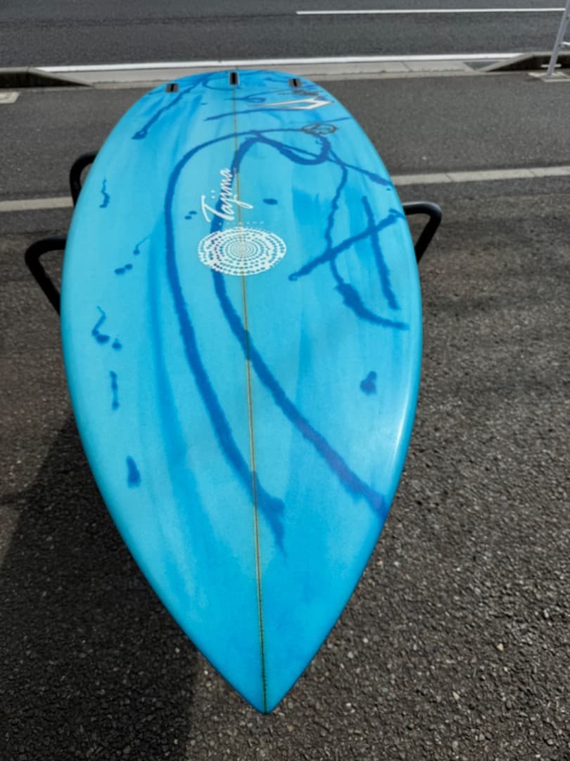 ジャスティスサーフボード グリーンイグアナモデル - メルカリ