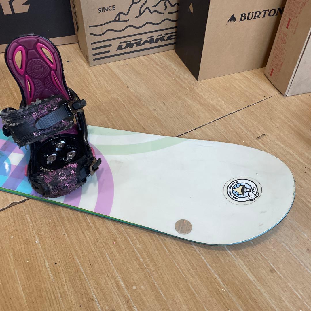 BURTON×FLUX バートン フラックスバインディング付 スノーボードセット