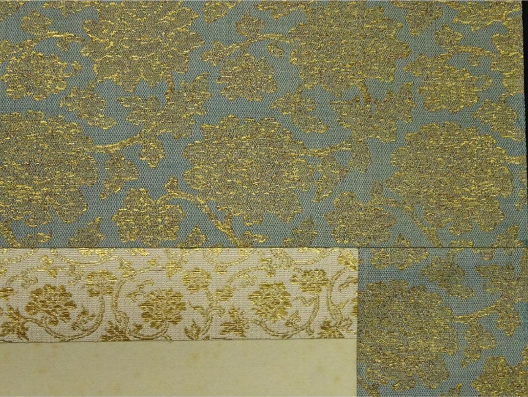 【複製巧芸画】掛軸 川端龍子『酢橘図』絹本 合せ箱付 掛け軸 a092915