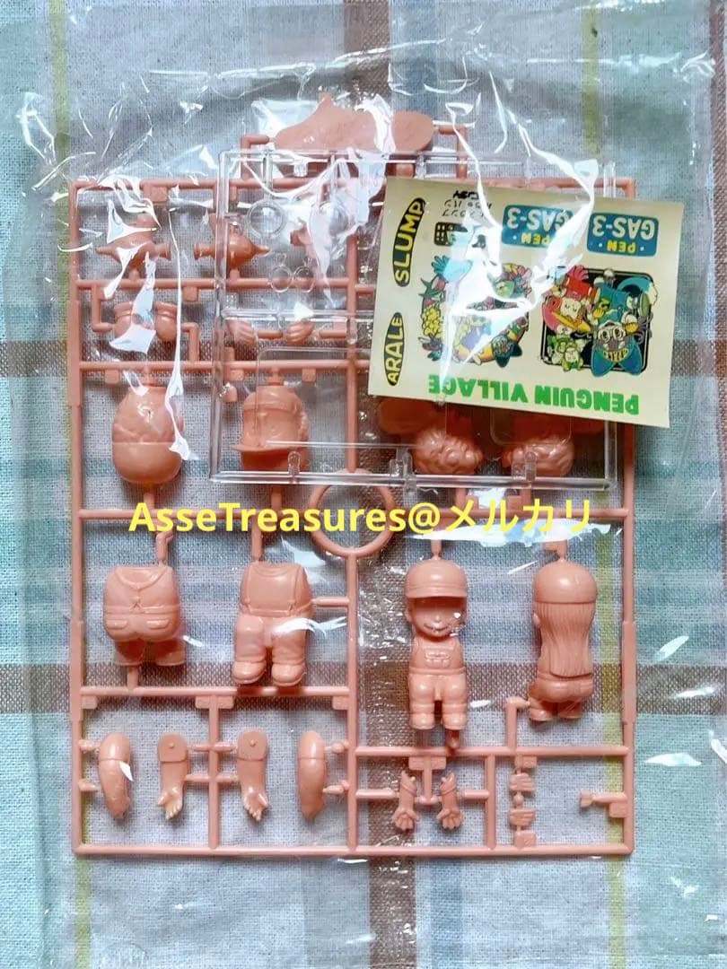 当時モノ 旧バンダイ模型 Dr.スランプ アラレちゃん プラモデル んちゃ