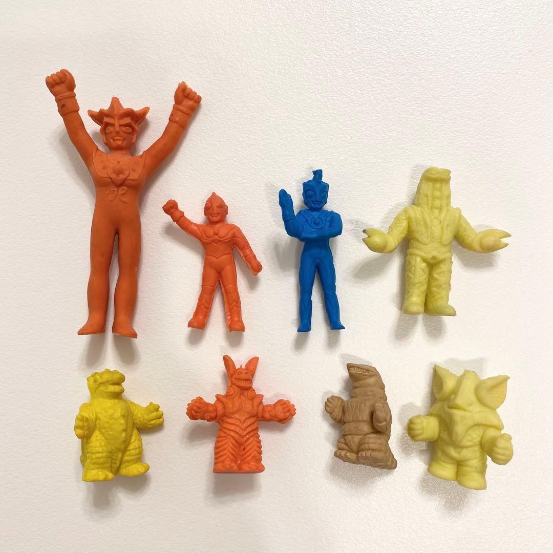 当時物 ウルトラマン 怪獣 消しゴム 8点まとめ売り - メルカリ