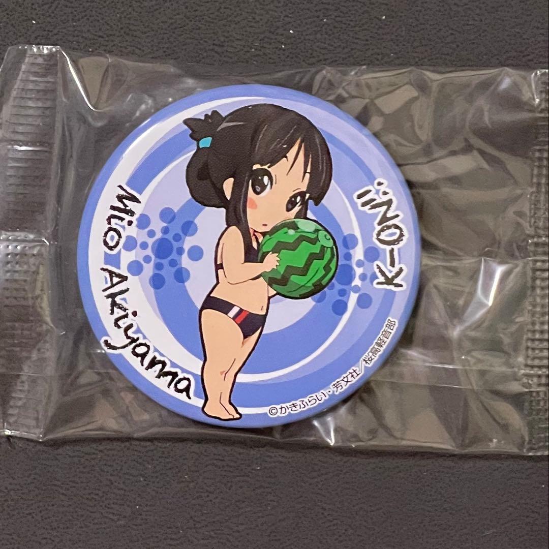 けいおん!!】秋山澪 水着 カンバッジラムネ 缶バッジ - メルカリ