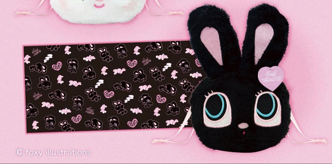 foxy illustrations ブラックバニー
